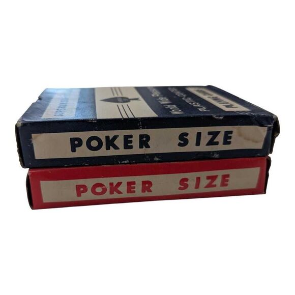 Superior‎ SSS PC3542 Poker Decks Blue & Red Playing Cards New Sealed - Picture 3 of 5